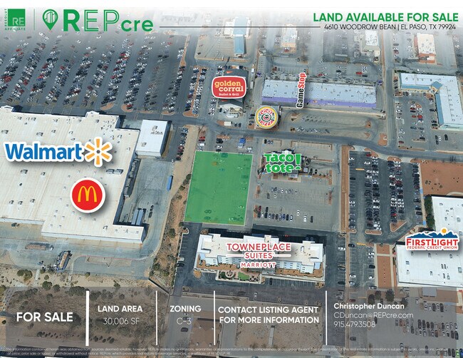 More details for 4610 Woodrow Bean Transmountain, El Paso, TX - Land for Sale