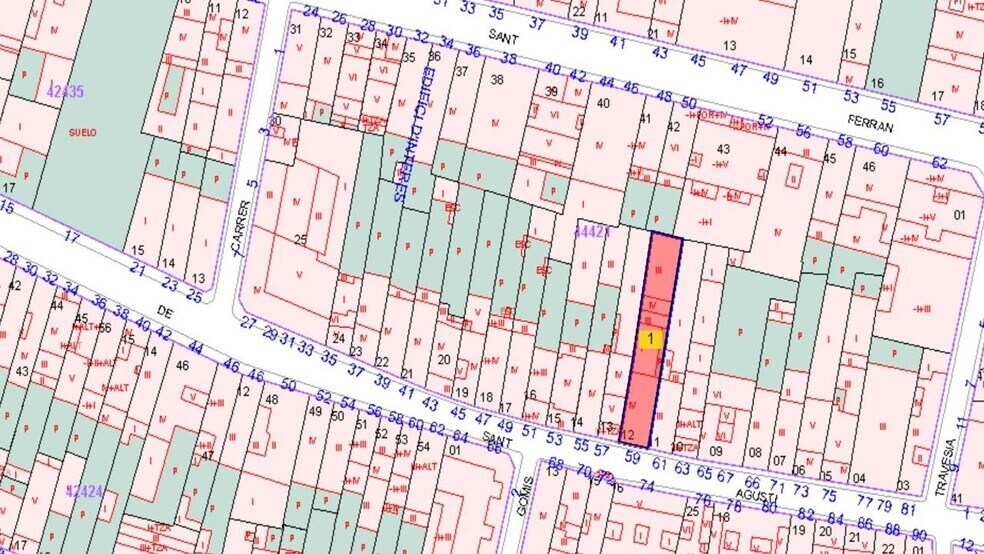 Terrain dans Igualada, Barcelona à vendre - Plan cadastral - Image 2 de 5