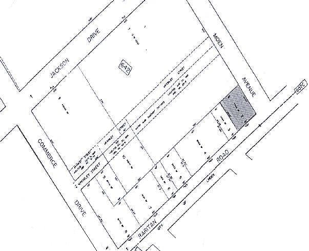 663 Raritan Rd, Cranford, NJ for lease - Plat Map - Image 3 of 3