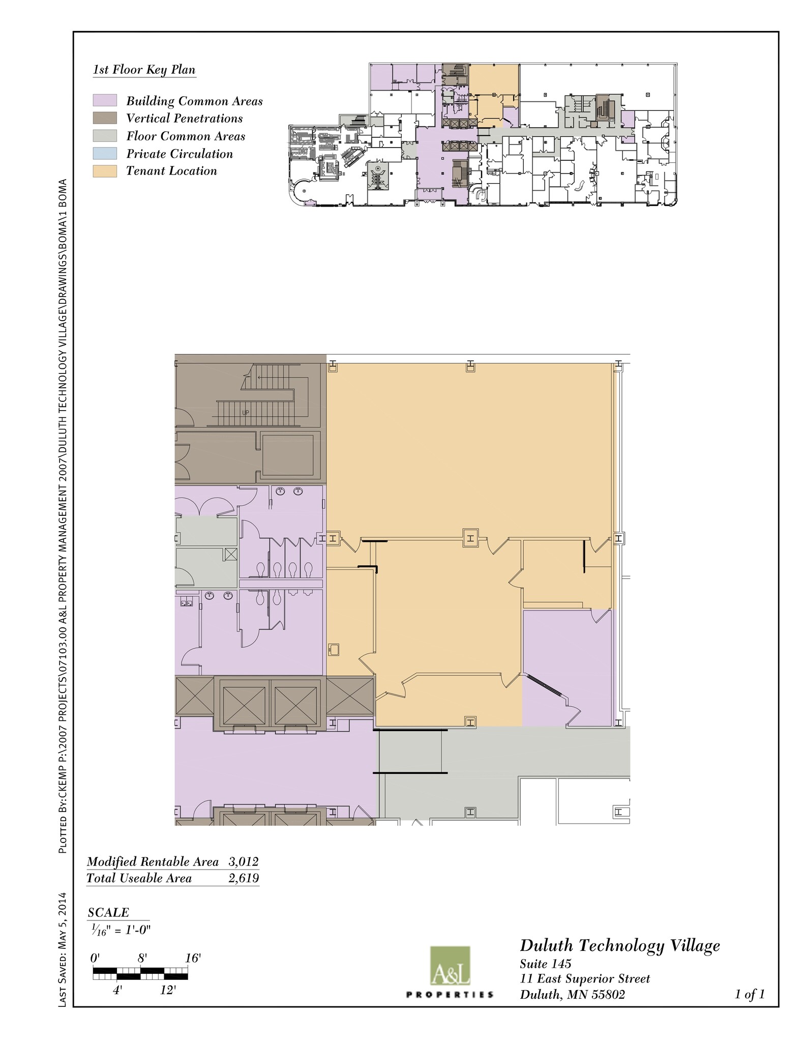 11 E Superior St, Duluth, MN à louer Plan de site- Image 1 de 1