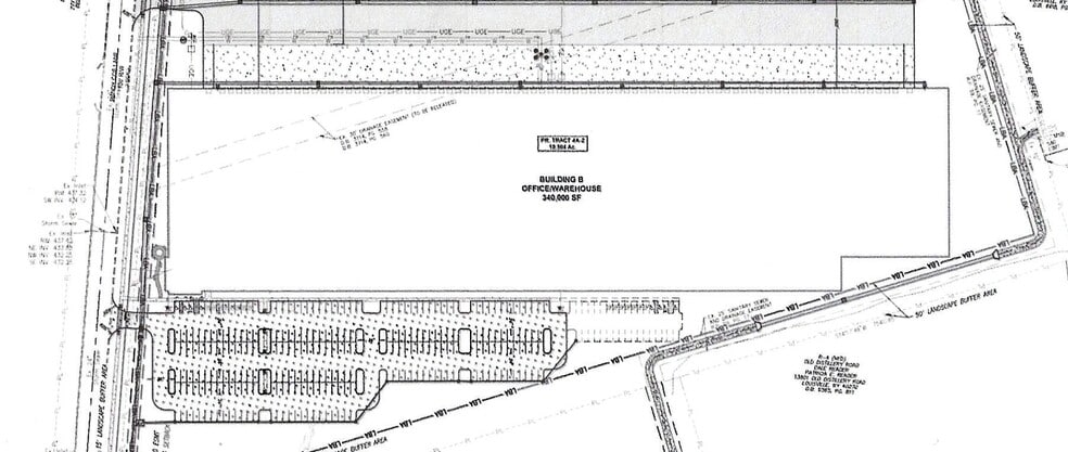 6655 Randy Coe Ln, Louisville, KY for lease - Site Plan - Image 2 of 4