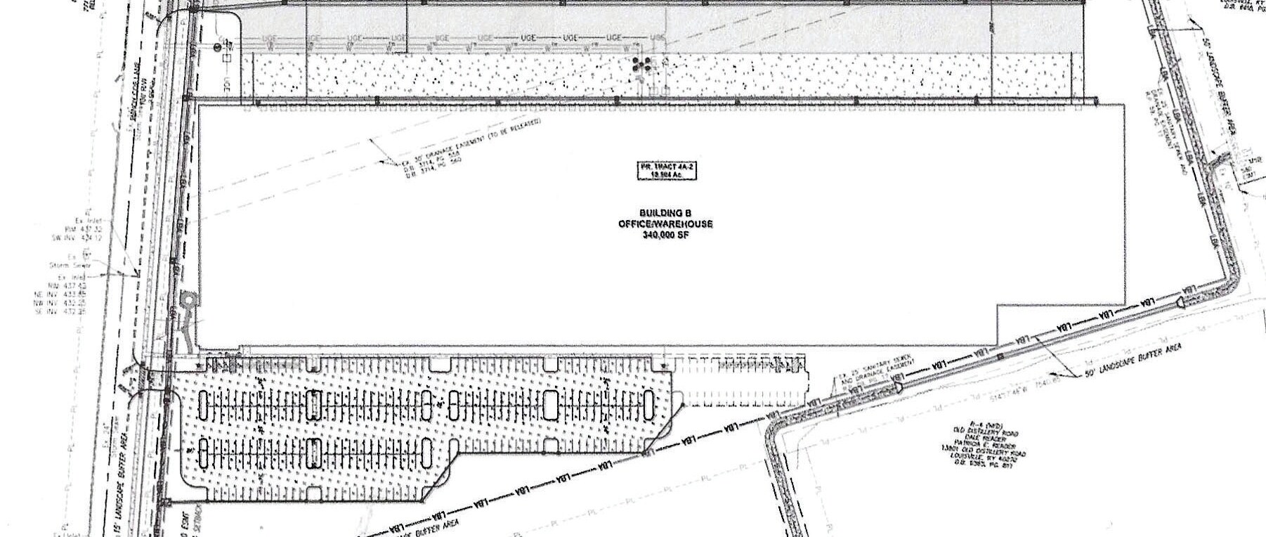 6655 Randy Coe Ln, Louisville, KY à louer Plan de site- Image 1 de 4