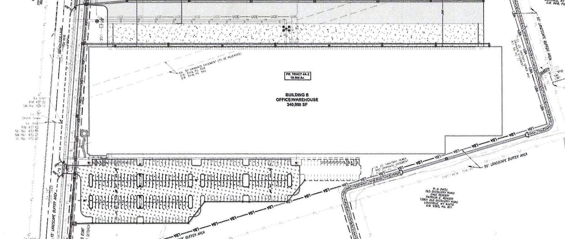 6655 Randy Coe Ln, Louisville, KY for lease Site Plan- Image 1 of 4