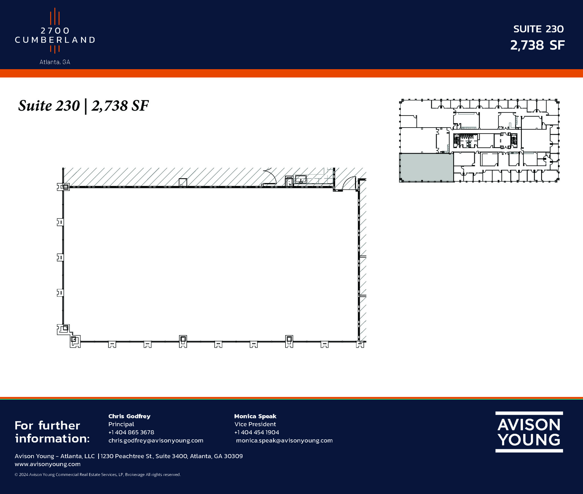 2700 Cumberland Pky SE, Atlanta, GA à louer Plan d  tage- Image 1 de 1