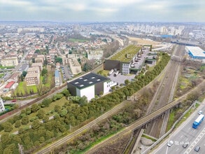 Bondy, SSD - Aérien  Vue de la carte