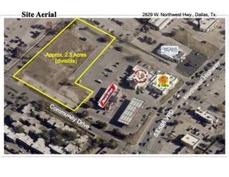 More details for 2829 W Northwest Hwy, Dallas, TX - Land for Lease