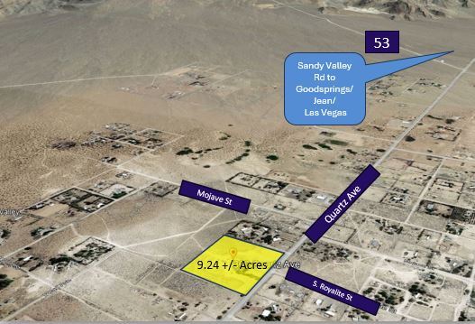 300 Quartz Ave, Sandy Valley, NV for sale - Primary Photo - Image 1 of 6