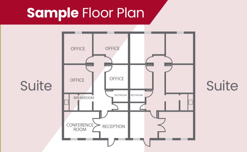 1101 McMurtrie Dr, Huntsville, AL à louer - Plan d’étage type - Image 2 de 2