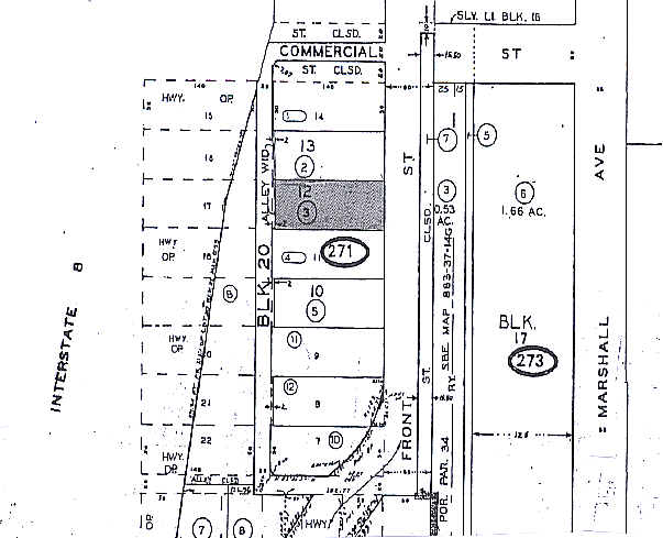 316 Front St, El Cajon, CA à louer - Plan cadastral - Image 3 de 3