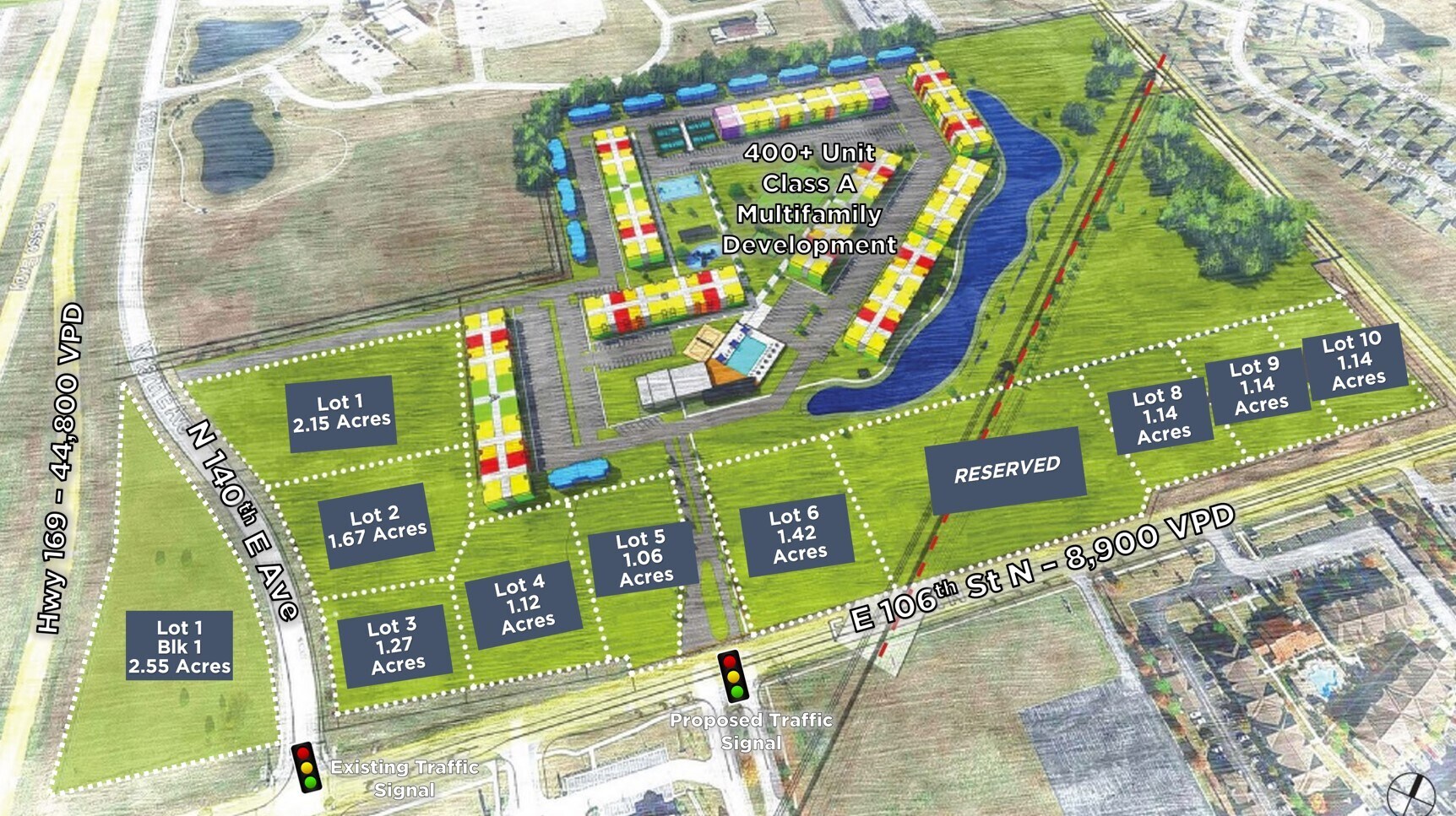 E 106th St N, Owasso, OK à vendre Photo principale- Image 1 de 7