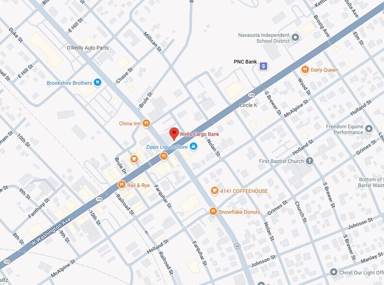 305 E Washington Ave, Navasota, TX à louer - Photo du bâtiment - Image 3 de 3