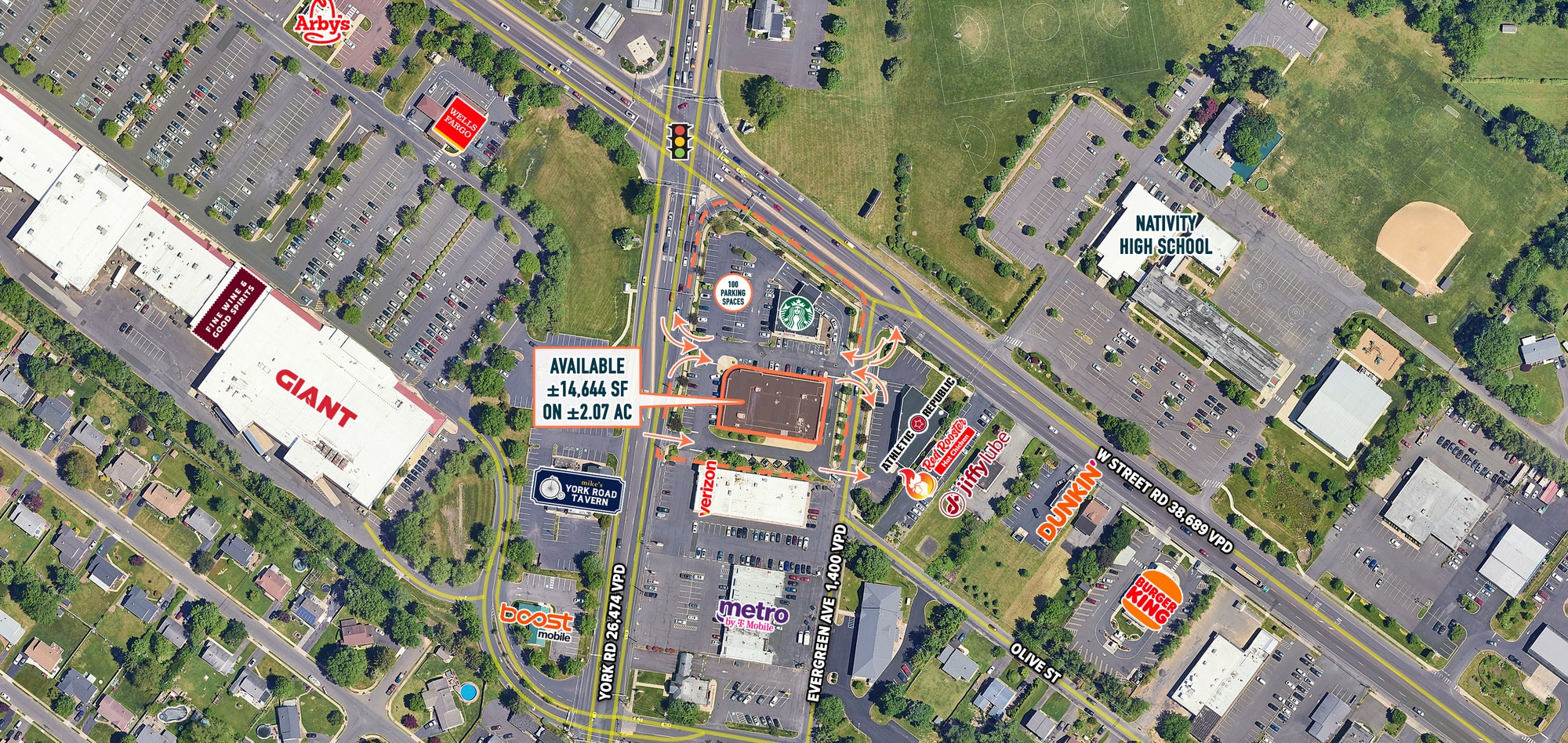 599 York Rd, Warminster Township, PA for lease Primary Photo- Image 1 of 3