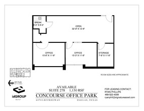 6350 LBJ Fwy, Dallas, TX for lease Floor Plan- Image 1 of 1