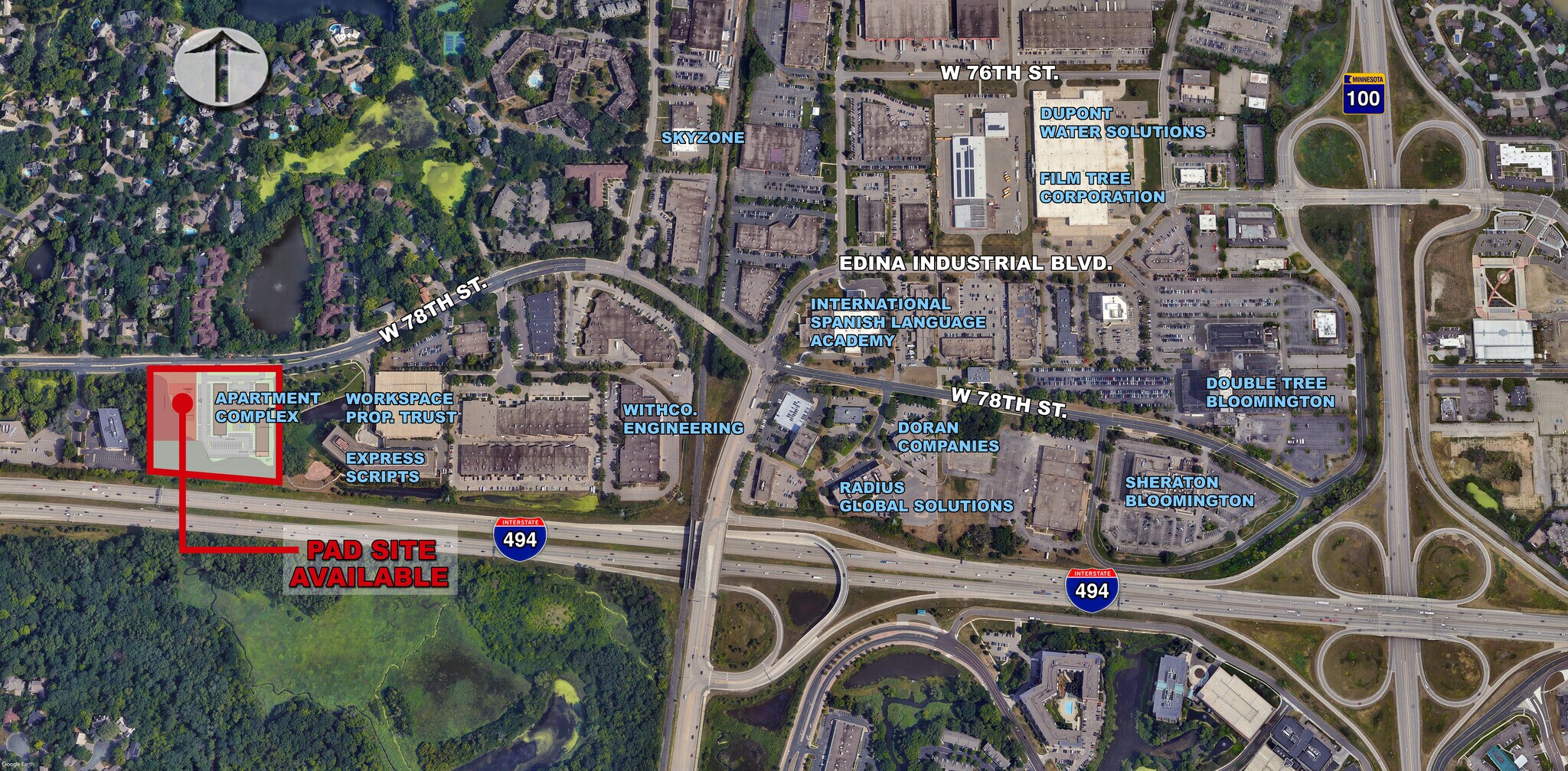 6701 W 78th St, Bloomington, MN à vendre Aérien- Image 1 de 1