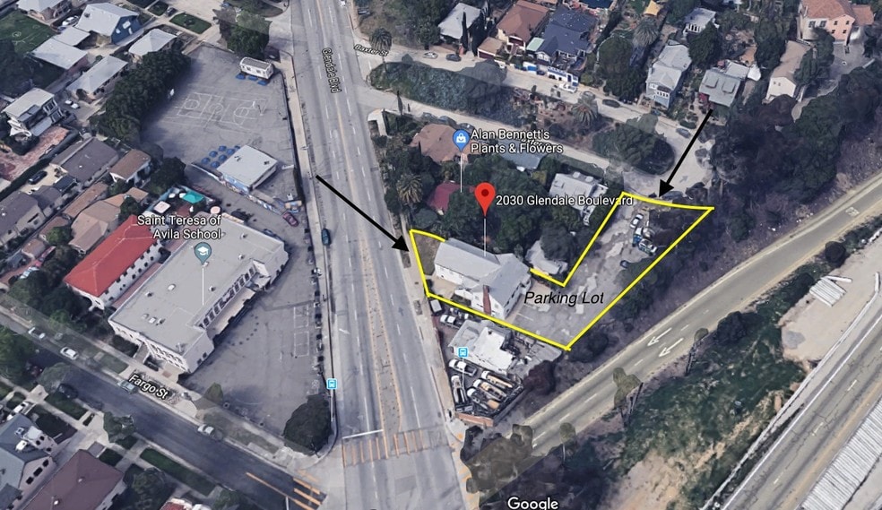 2030 Glendale Blvd, Los Angeles, CA for lease - Aerial - Image 1 of 18
