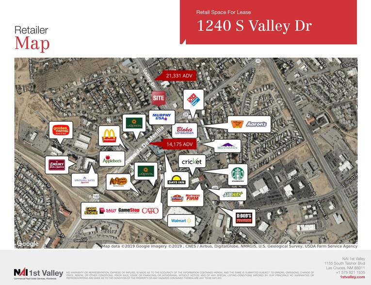 1240 S Valley Dr, Las Cruces, NM for sale - Building Photo - Image 1 of 1