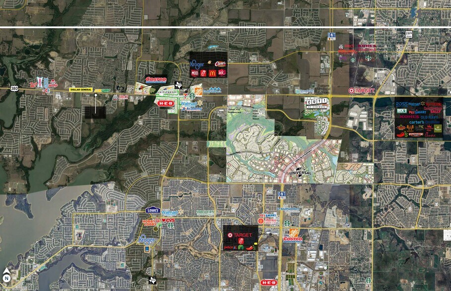 26790 E US Highway 380, Little Elm, TX à vendre - Aérien - Image 3 de 6