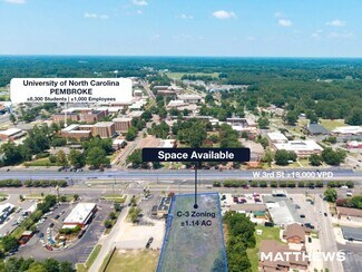 Plus de détails pour 705 W 3rd St, Pembroke, NC - Terrain à vendre