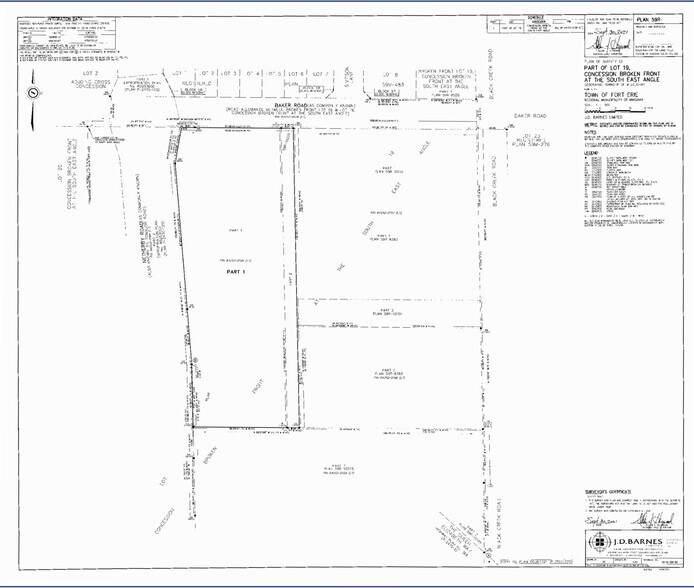 Netherby Rd, Fort Erie, ON à vendre - Plan cadastral - Image 3 de 4