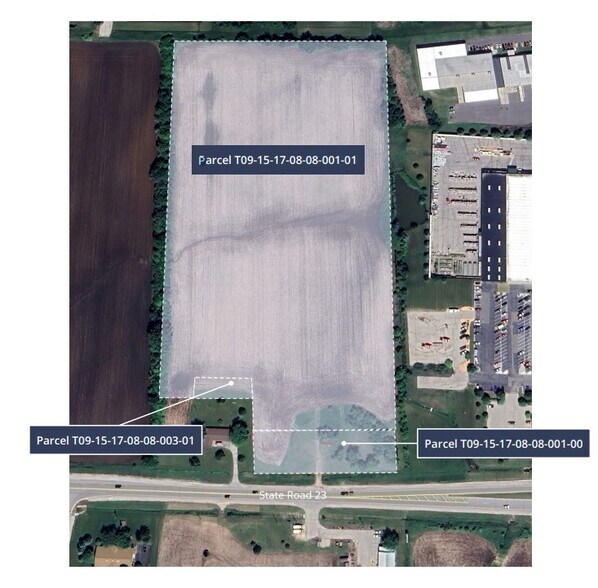 Vacant Development Land portefeuille de 2 propriétés à vendre sur LoopNet.ca - Plan de site - Image 2 de 3