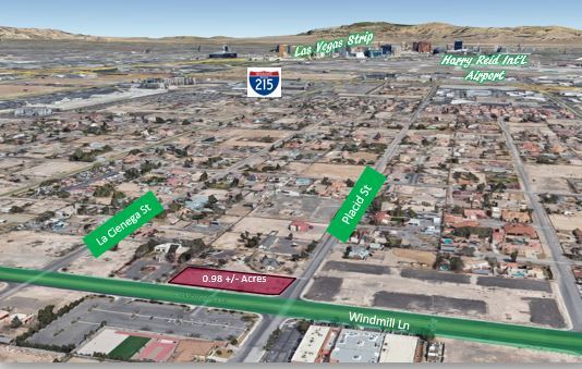 0.98 Ac Windmill Ln, Las Vegas, NV for sale - Primary Photo - Image 1 of 5