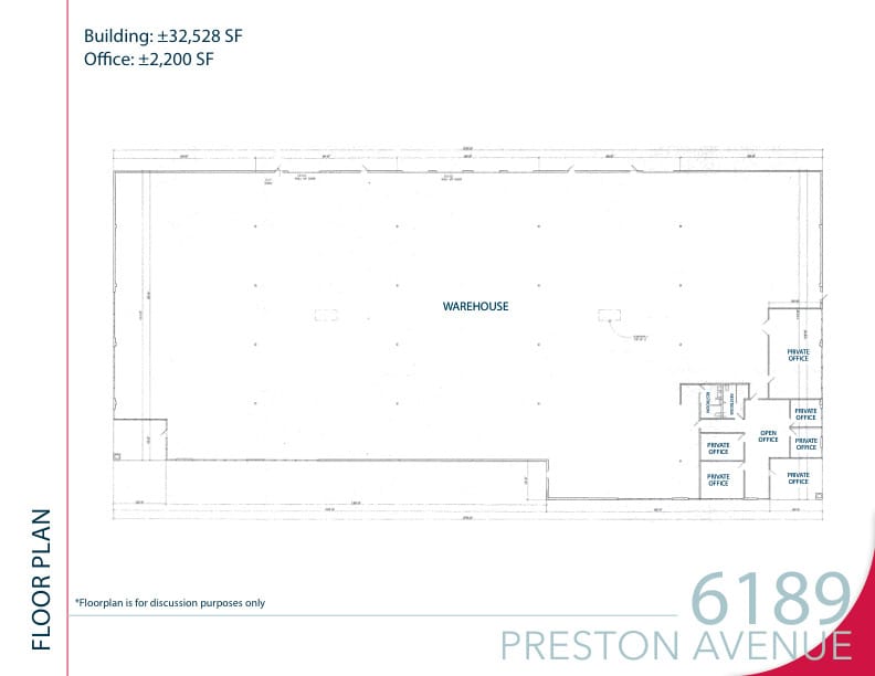 6189 Preston Ave, Livermore, CA for lease Floor Plan- Image 1 of 1