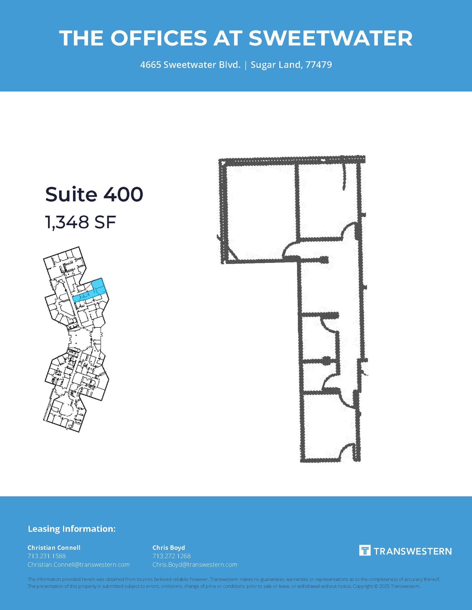 4675 Sweetwater Blvd, Sugar Land, TX for lease Floor Plan- Image 1 of 1