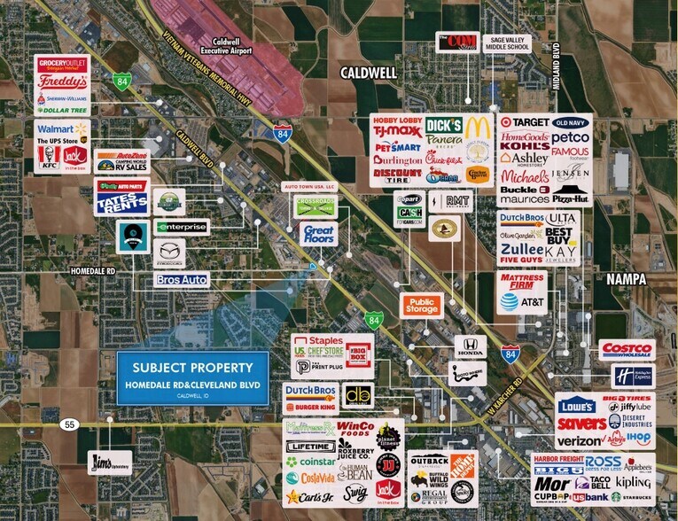 0 Cleveland Blvd, Caldwell, ID à vendre - Photo du bâtiment - Image 3 de 3
