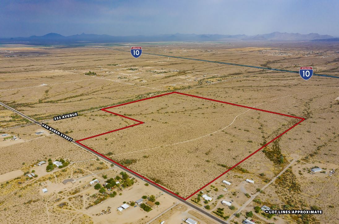 NWC 355th Ave & Van Buren St, Tonopah, AZ à vendre Aérien- Image 1 de 19