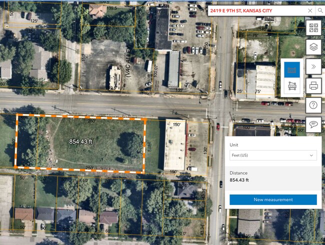 Plus de détails pour 2419 E 9th St, Kansas City, MO - Terrain à vendre