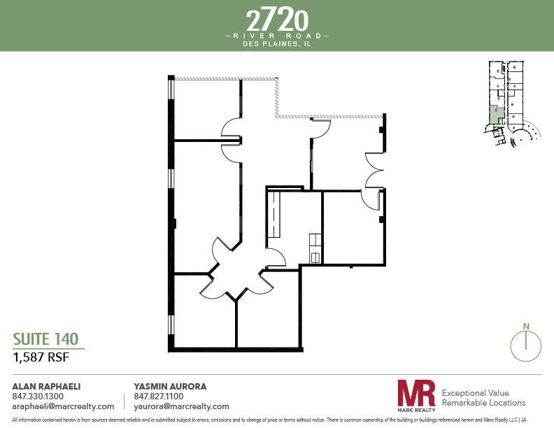 2720 S River Rd, Des Plaines, IL for lease Floor Plan- Image 1 of 1