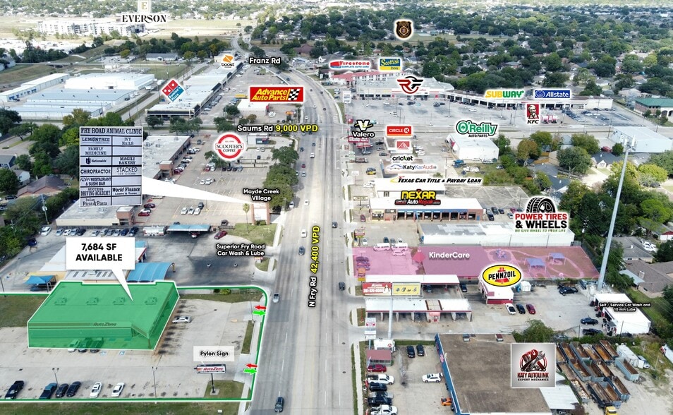 2125 N Fry Rd, Katy, TX à vendre - Aérien - Image 3 de 4