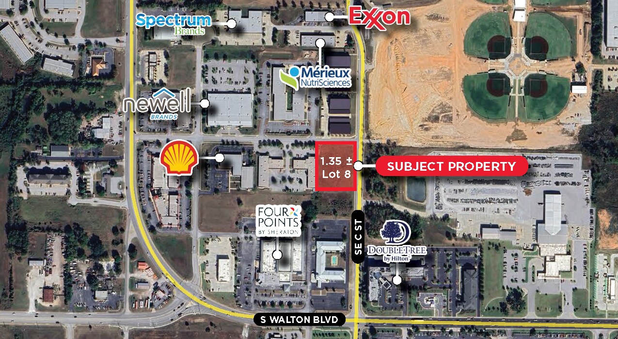 SW Of 34th Street And SE C Street, Bentonville, AR à vendre Photo du bâtiment- Image 1 de 3