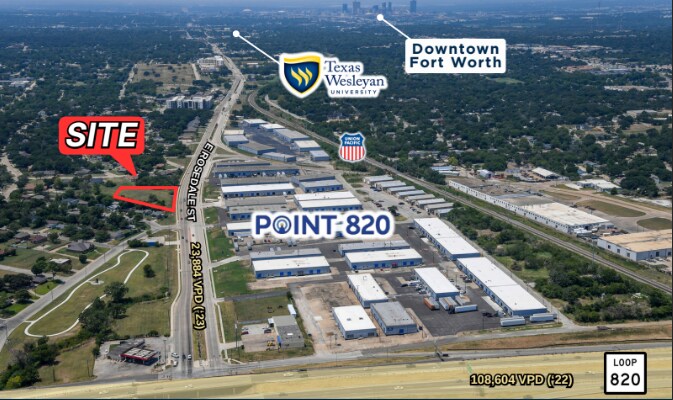 5720 Rosedale st, Fort Worth, TX à louer - Photo du bâtiment - Image 1 de 2