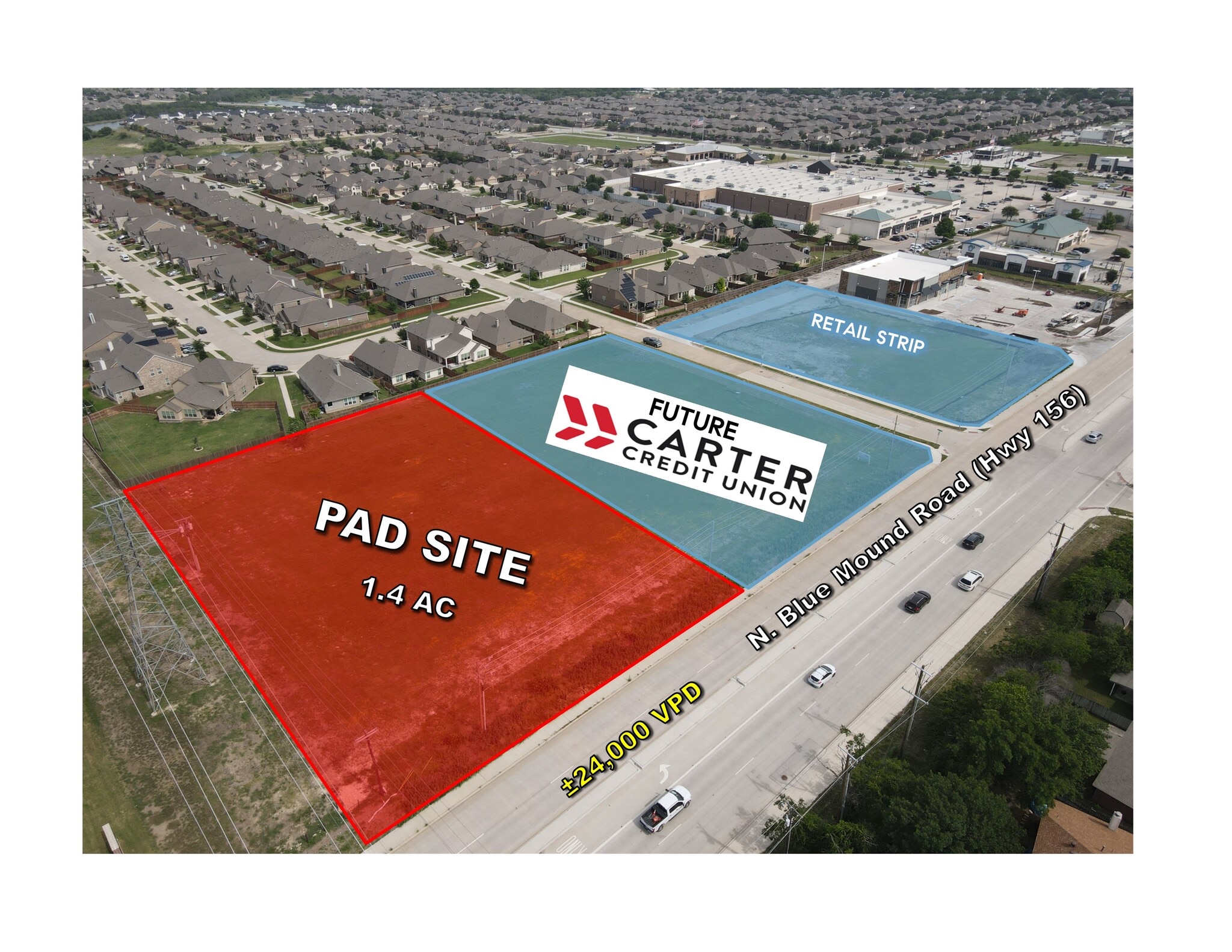 Bluemound Rd, Saginaw, TX for sale Building Photo- Image 1 of 7