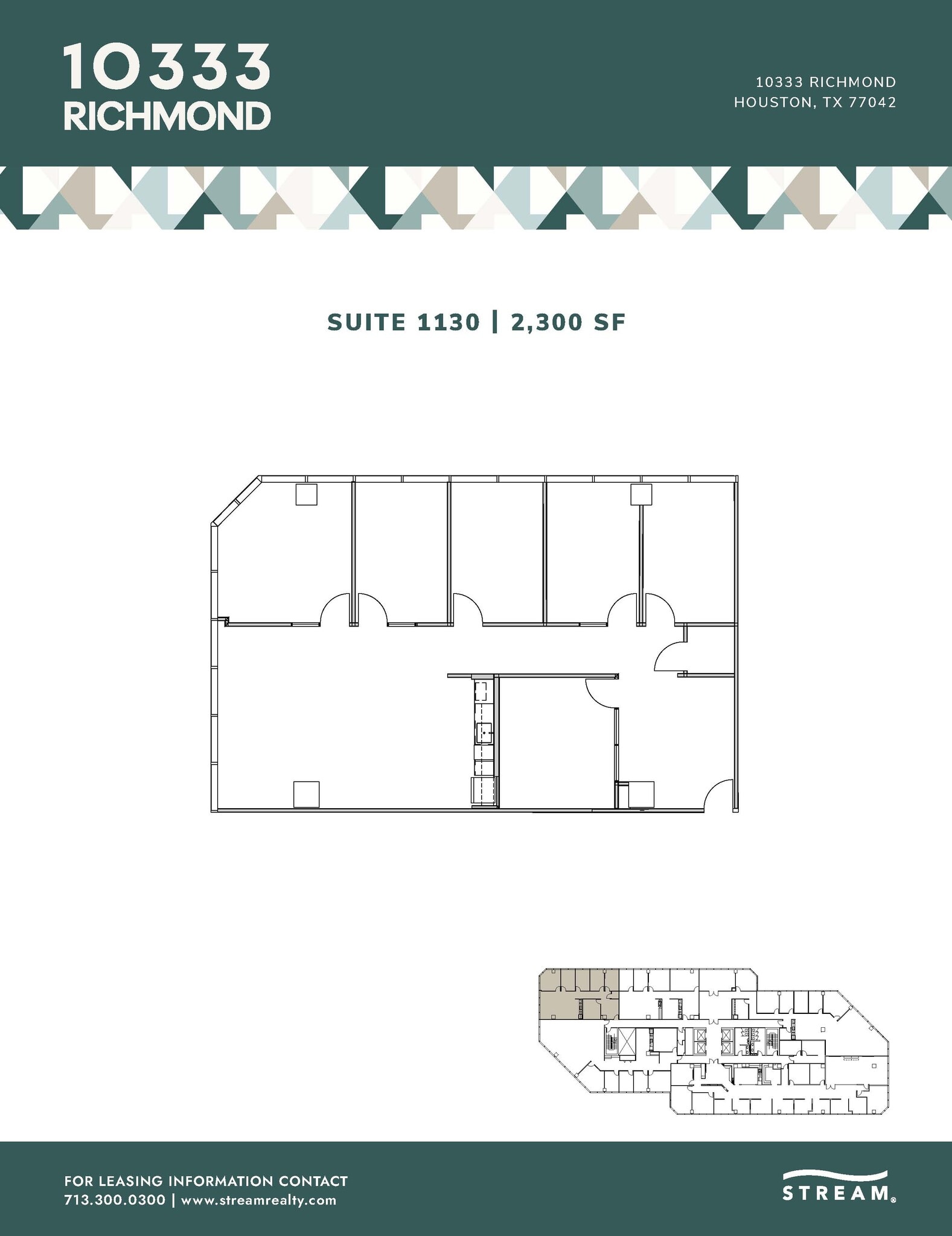 10333 Richmond Ave, Houston, TX for lease Floor Plan- Image 1 of 1
