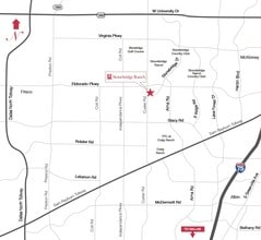 3900 S Stonebridge Dr, McKinney, TX - Aérien  Vue de la carte - Image1