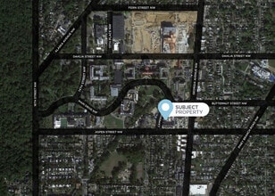 6801 Cameron Dr NW, Washington, DC - AERIAL  map view