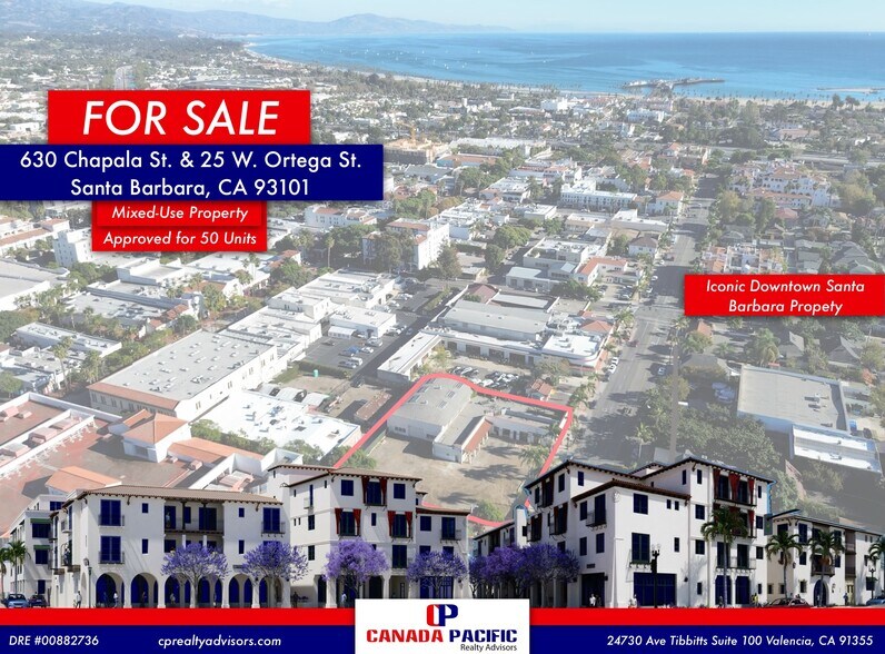 630 Chapala St, Santa Barbara, CA à vendre - Photo du bâtiment - Image 1 de 3