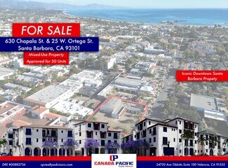 Plus de détails pour 630 Chapala St, Santa Barbara, CA - Commerce de détail à vendre