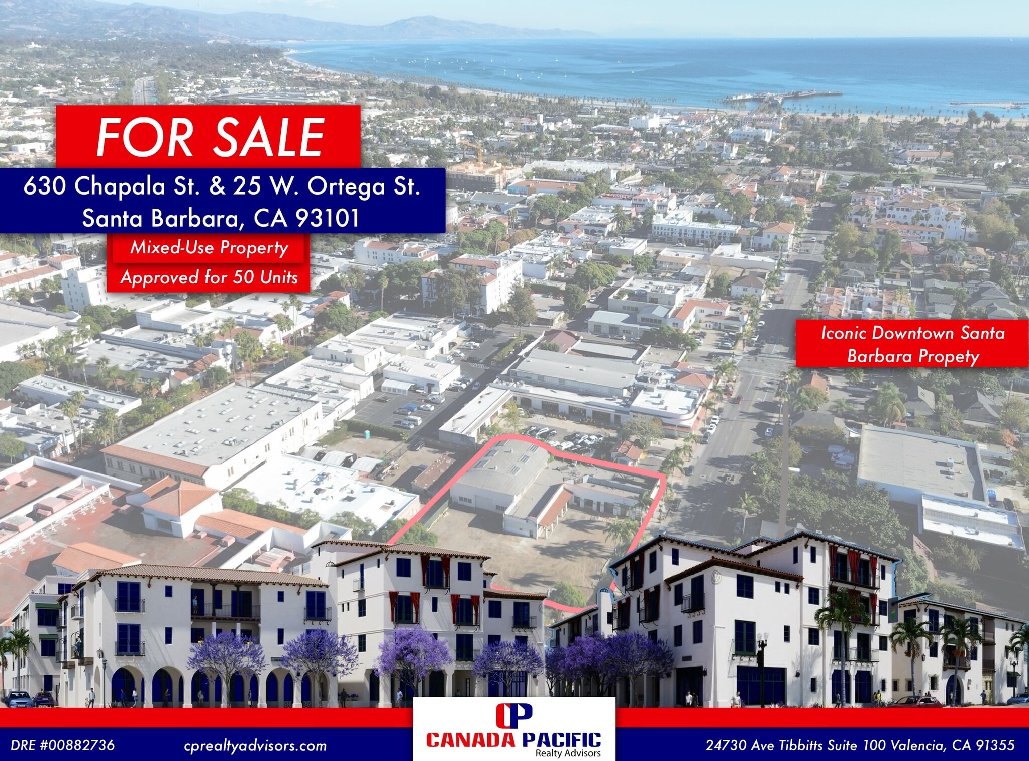 630 Chapala St, Santa Barbara, CA à vendre Photo du bâtiment- Image 1 de 4