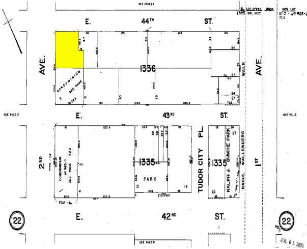 820 Second Ave, New York, NY for sale - Plat Map - Image 2 of 45