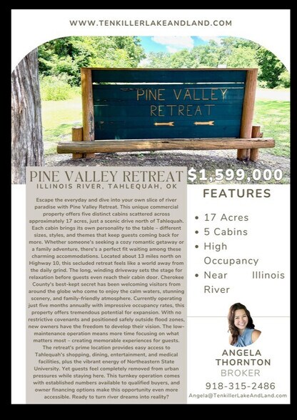 7687 OK-10, Tahlequah, OK à vendre - Photo du bâtiment - Image 2 de 54