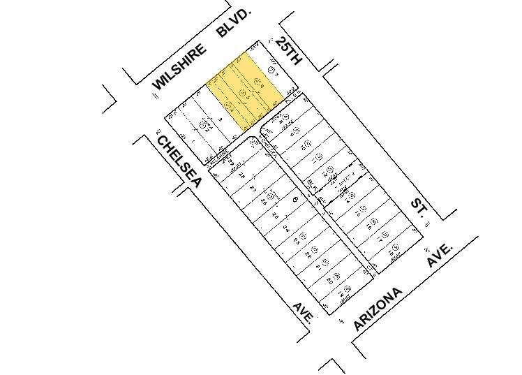 2452-2458 Wilshire Blvd, Santa Monica, CA for lease - Plat Map - Image 3 of 3