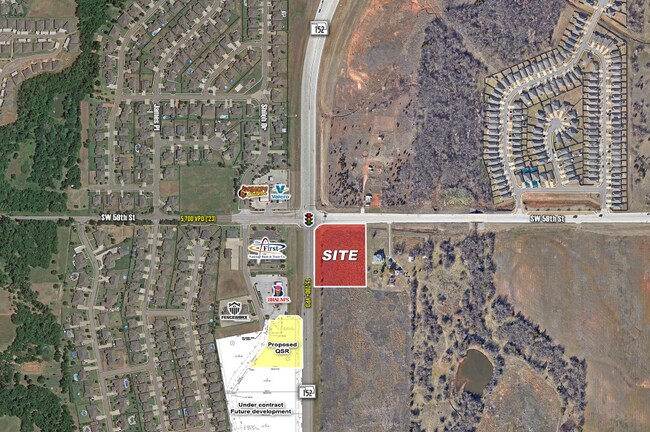 Plus de détails pour Hwy 152 & 59th St, Oklahoma City, OK - Terrain à vendre