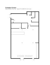 3153-3215 Elm St N, Covington, GA à louer Plan d’étage- Image 1 de 12