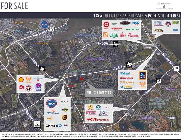 2012 Louisiana St, League City, TX à vendre - Aérien - Image 2 de 9