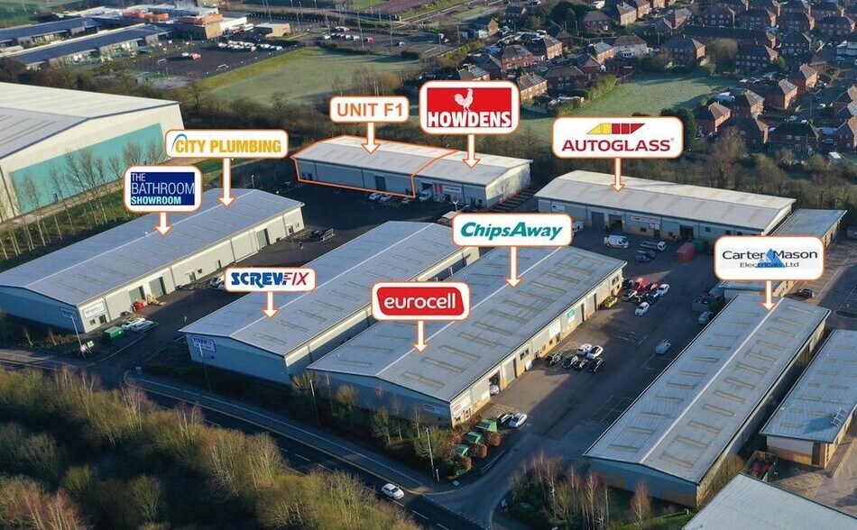 Unit F1-F3 Stanley Mattews Way, Stoke On Trent à louer - Photo du bâtiment - Image 1 de 10
