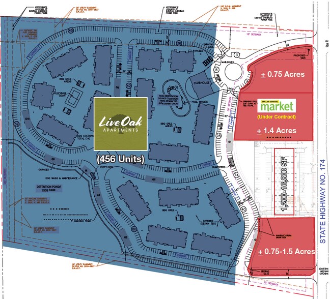 Highway 174, Cleburne, TX à vendre - Plan de site - Image 2 de 3
