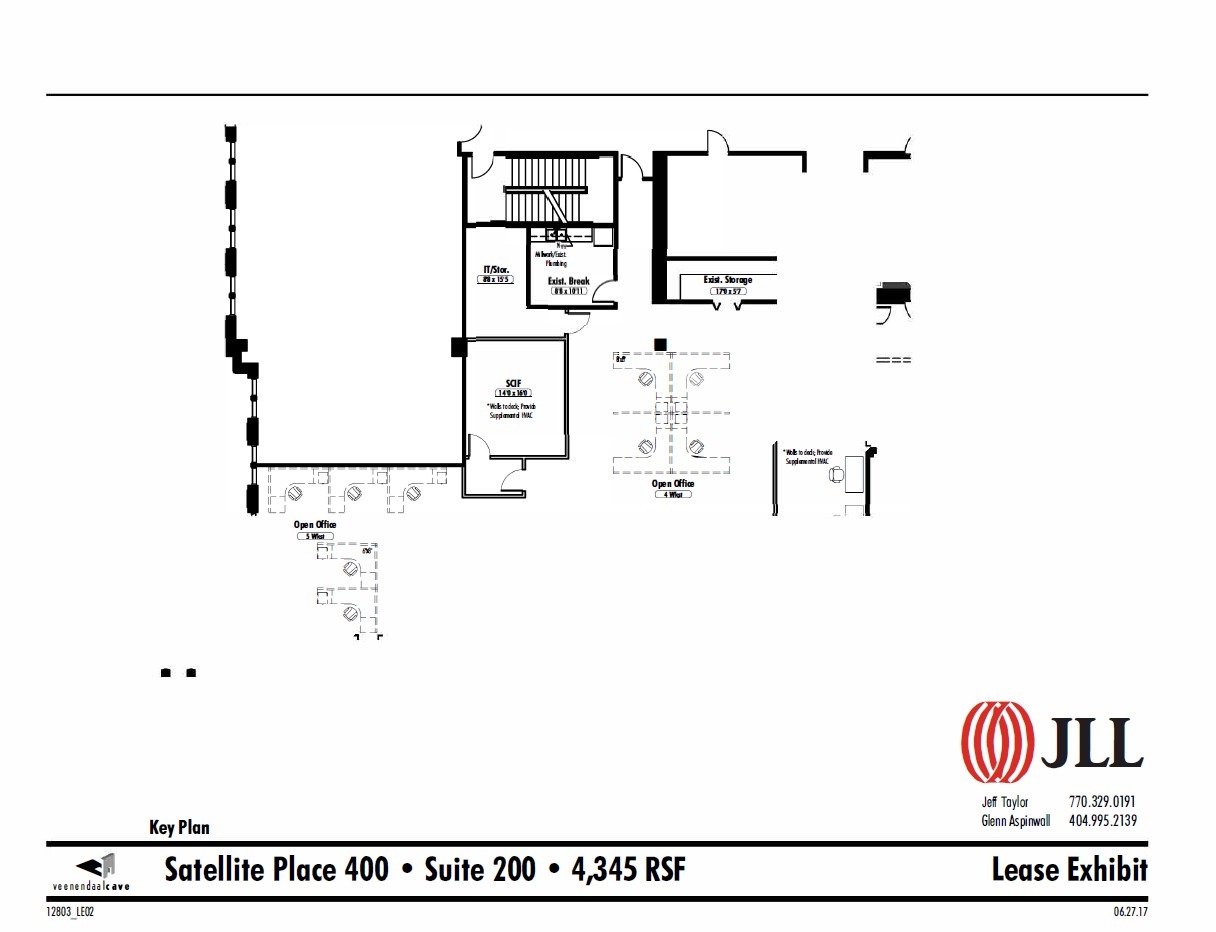 3095 Satellite Blvd, Duluth, GA à louer Plan d  tage- Image 1 de 1